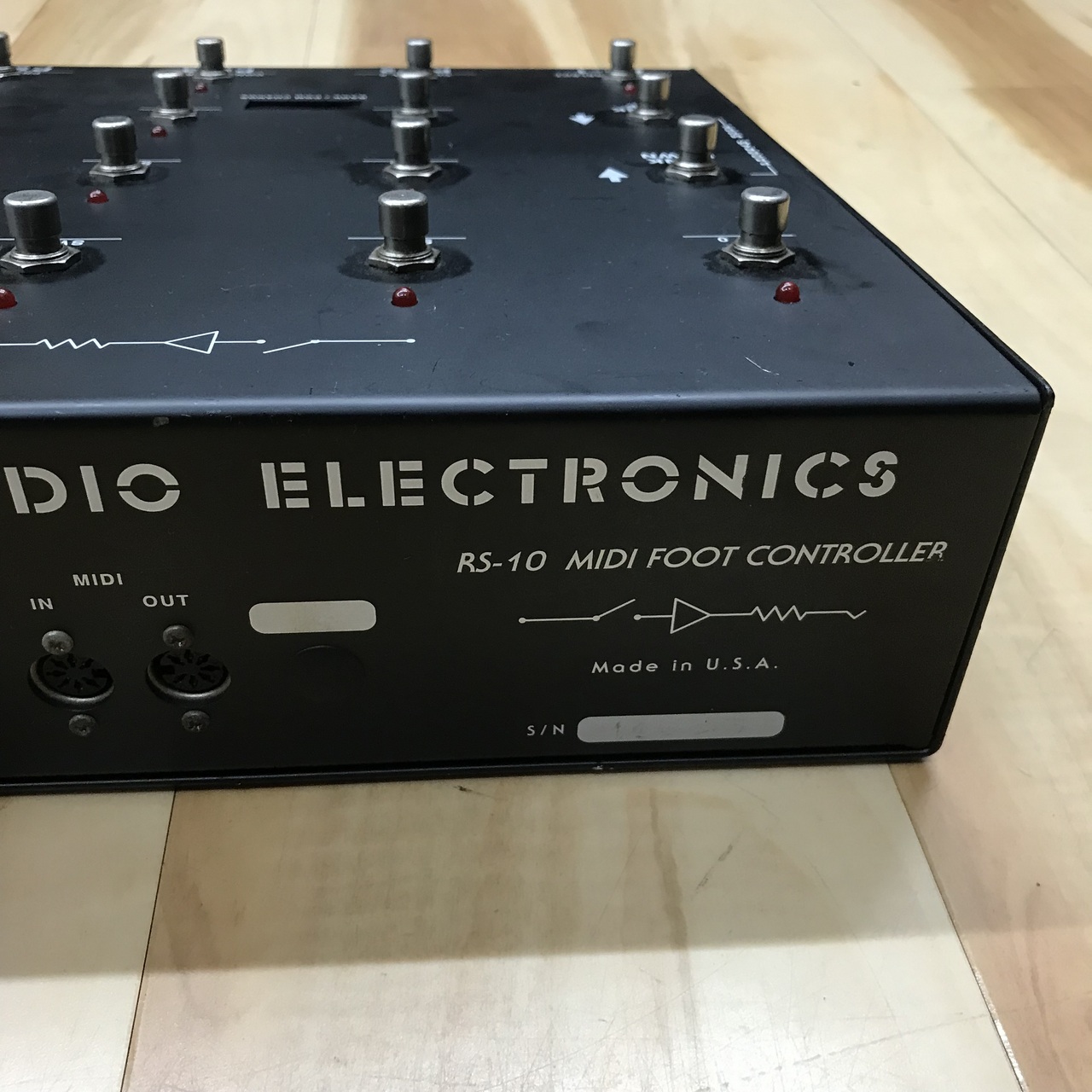 Custom Audio Electronics RS-10 Midi Foot Controller（中古）【楽器