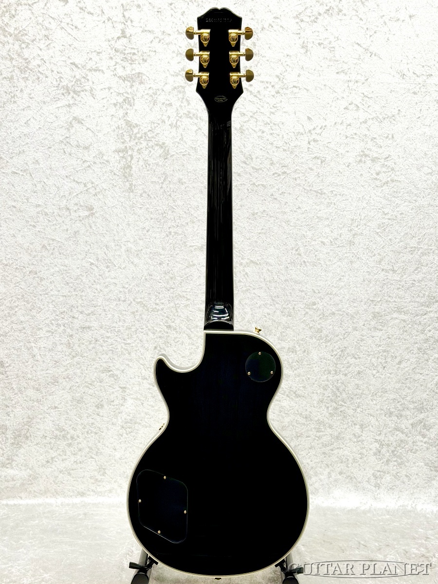 【メンテ済】Epiphone Les Paul CUSTOM ブラック Epiphone Les Paul Custom -Ebony-【26011521772】【4.25kg】（新品