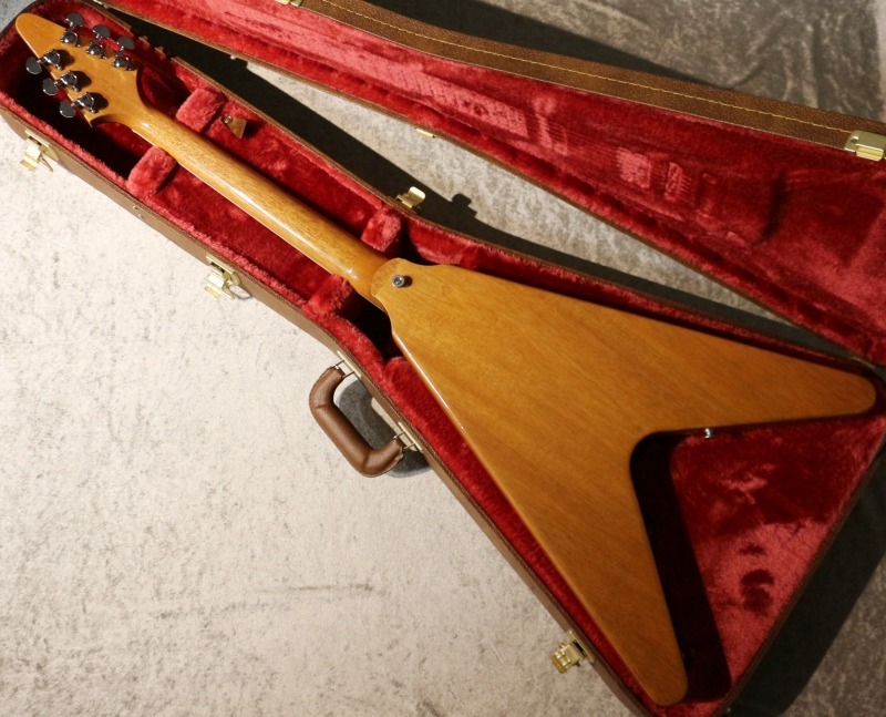 Gibson 70s Flying V ~Antrique Natural~ #220230083 【3.34kg