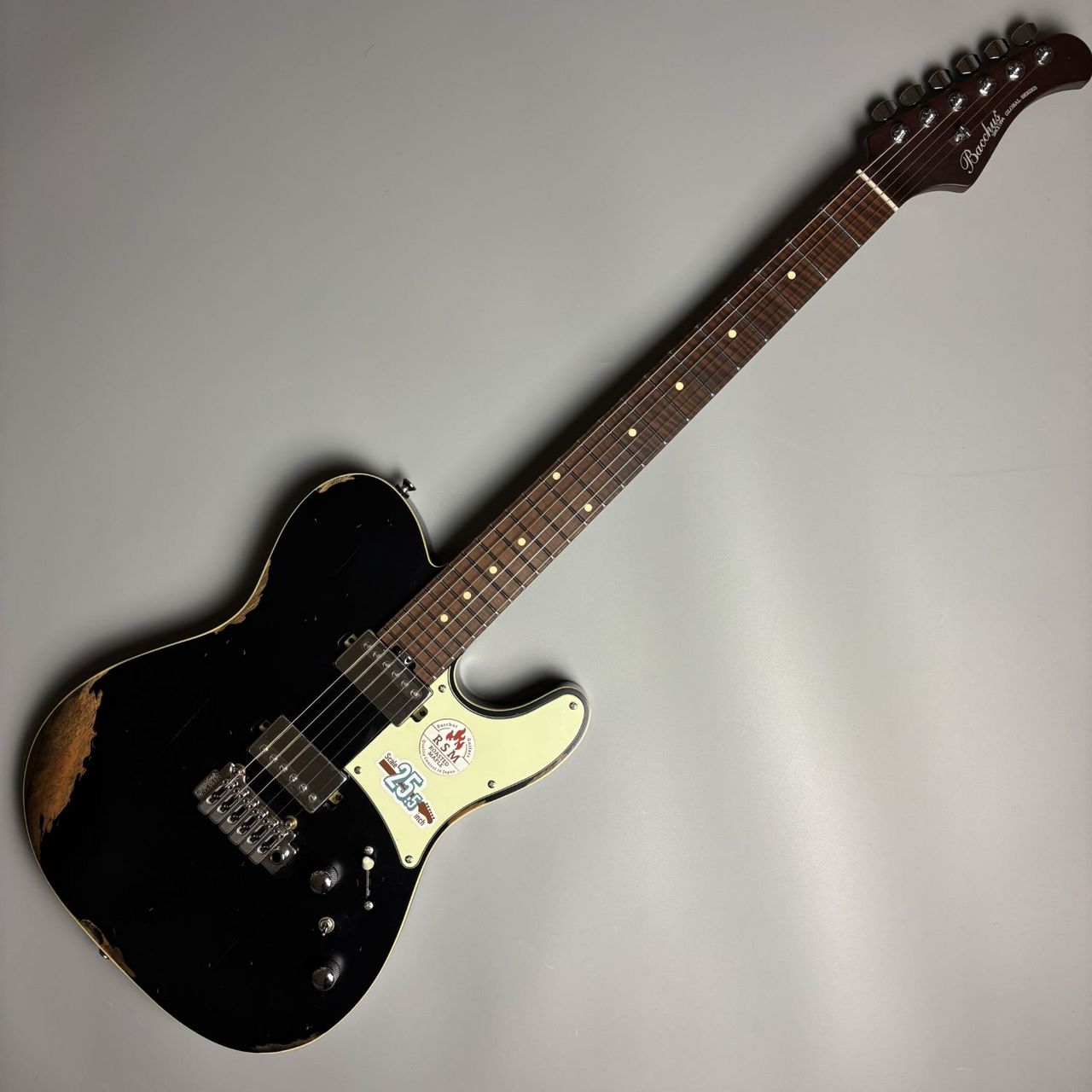 Bacchus TACTICS24-AGED/RSM BLK-AGED エレキギター グローバル