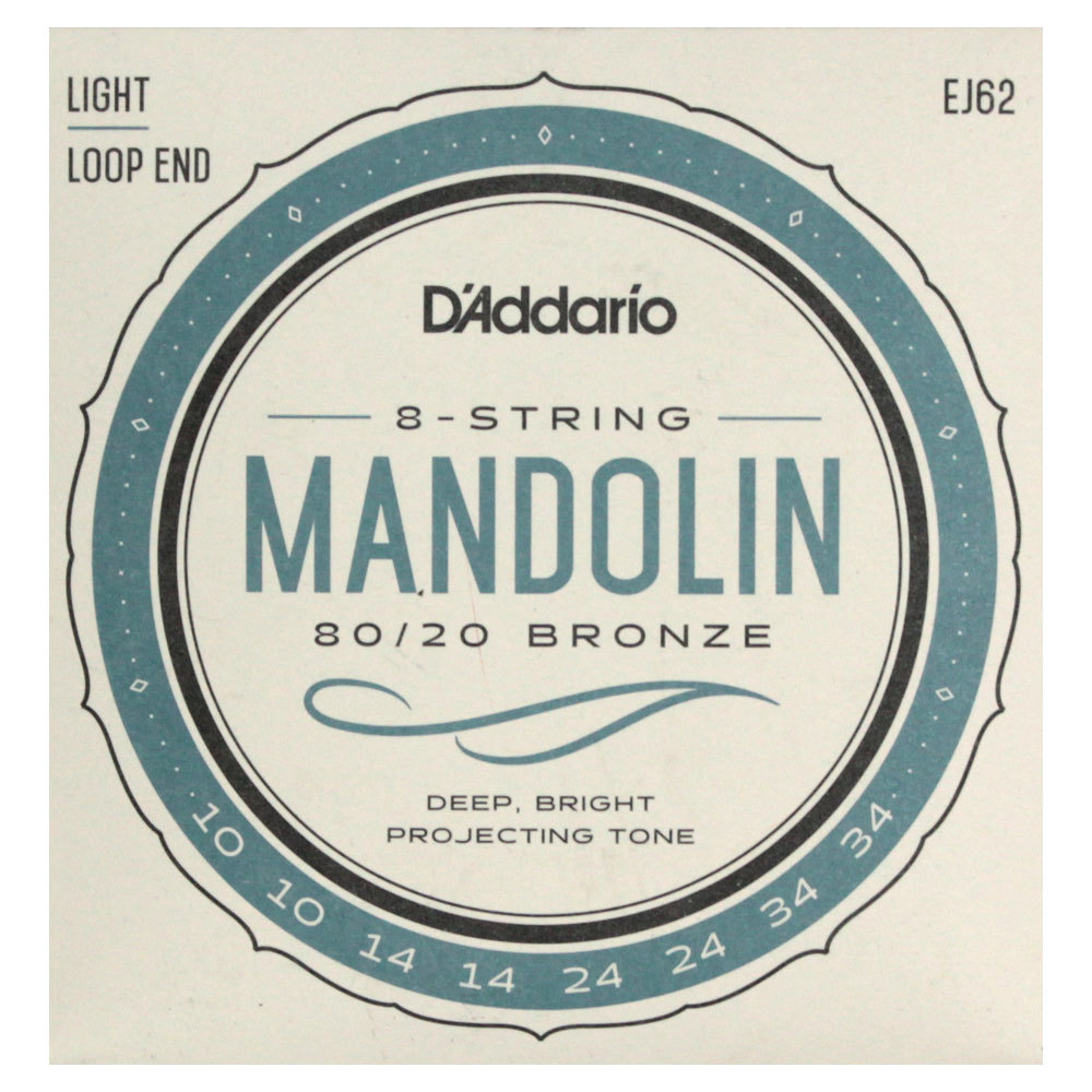 D'Addario ダダリオ EJ62 Mandolin マンドリン弦（新品/送料無料）【楽器検索デジマート】