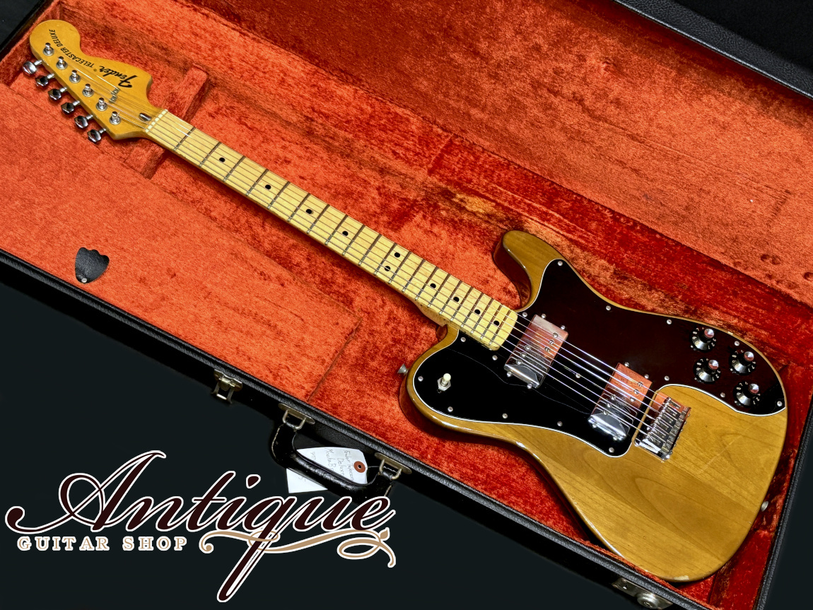 Fender Telecaster Deluxe 1973-74 Mocha Brown W-Range PU Virgin