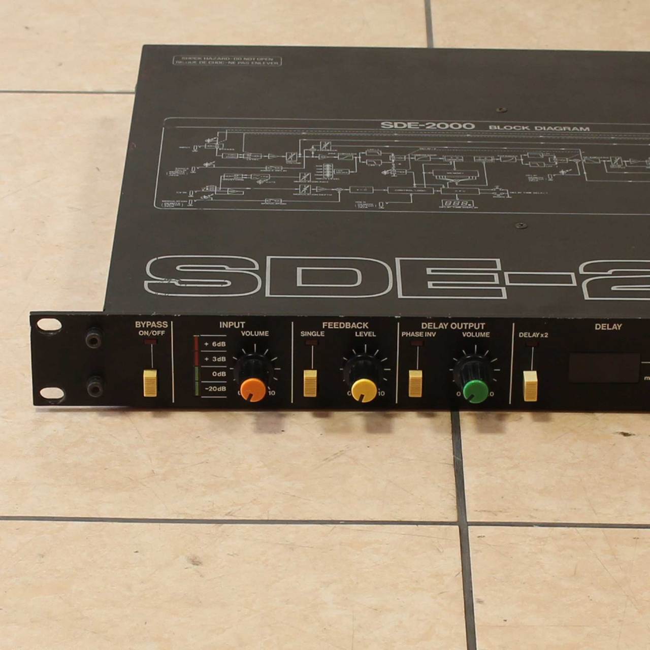 M3688 Roland SDE-2000 デジタルディレイ 全国送料無料 Roland SDE-2000 Digital Delay（中古）【楽器検索デジマート】