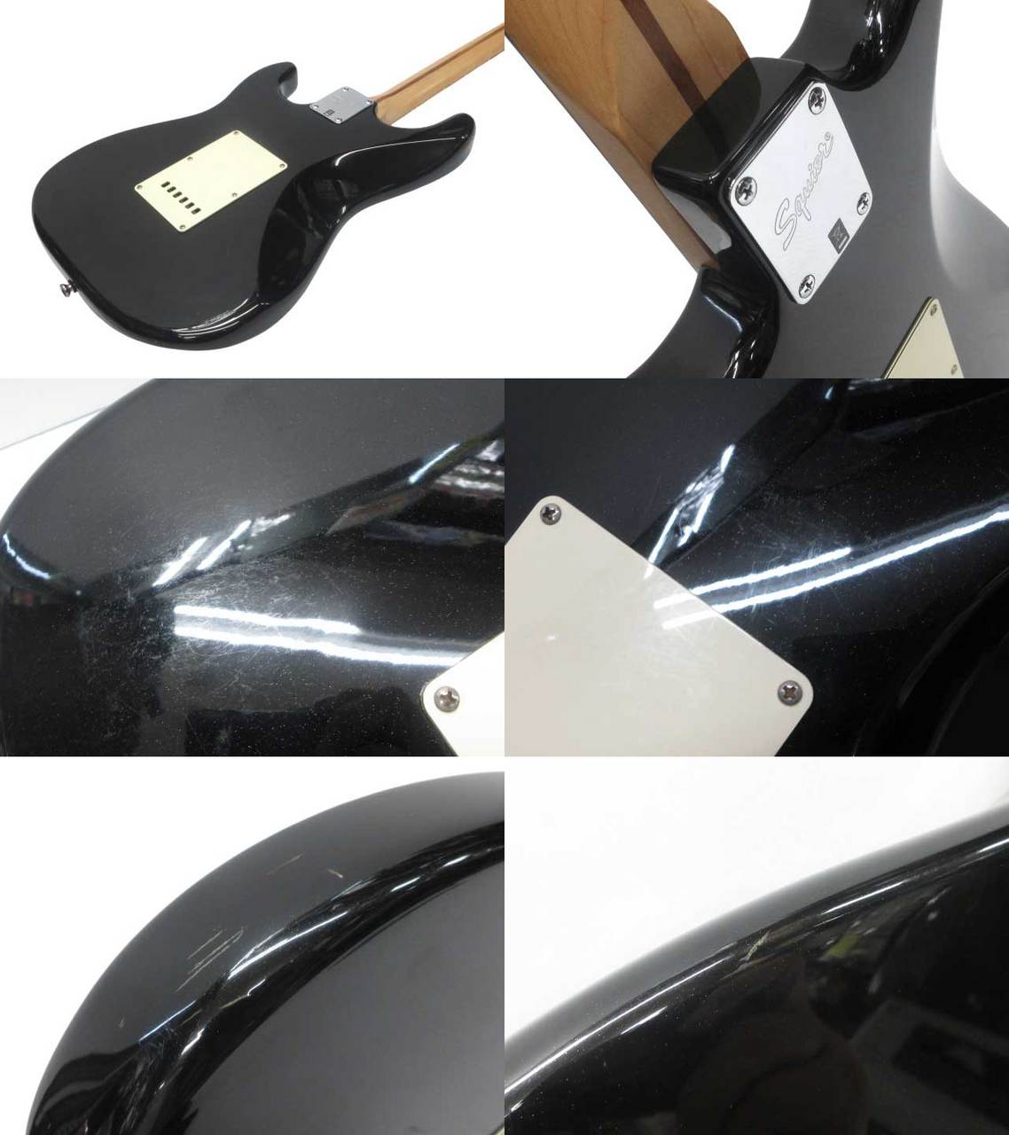 Squier by Fender Standard Stratocaster BLACK 2011年製 【鹿児島店