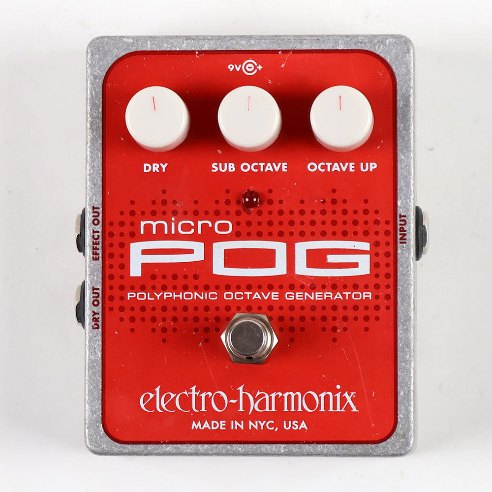 中古 electro-harmonix / micro POG オクターバー Electro-Harmonix 【中古】ELECTRO-HARMONIX Micro POG ポリフォニック