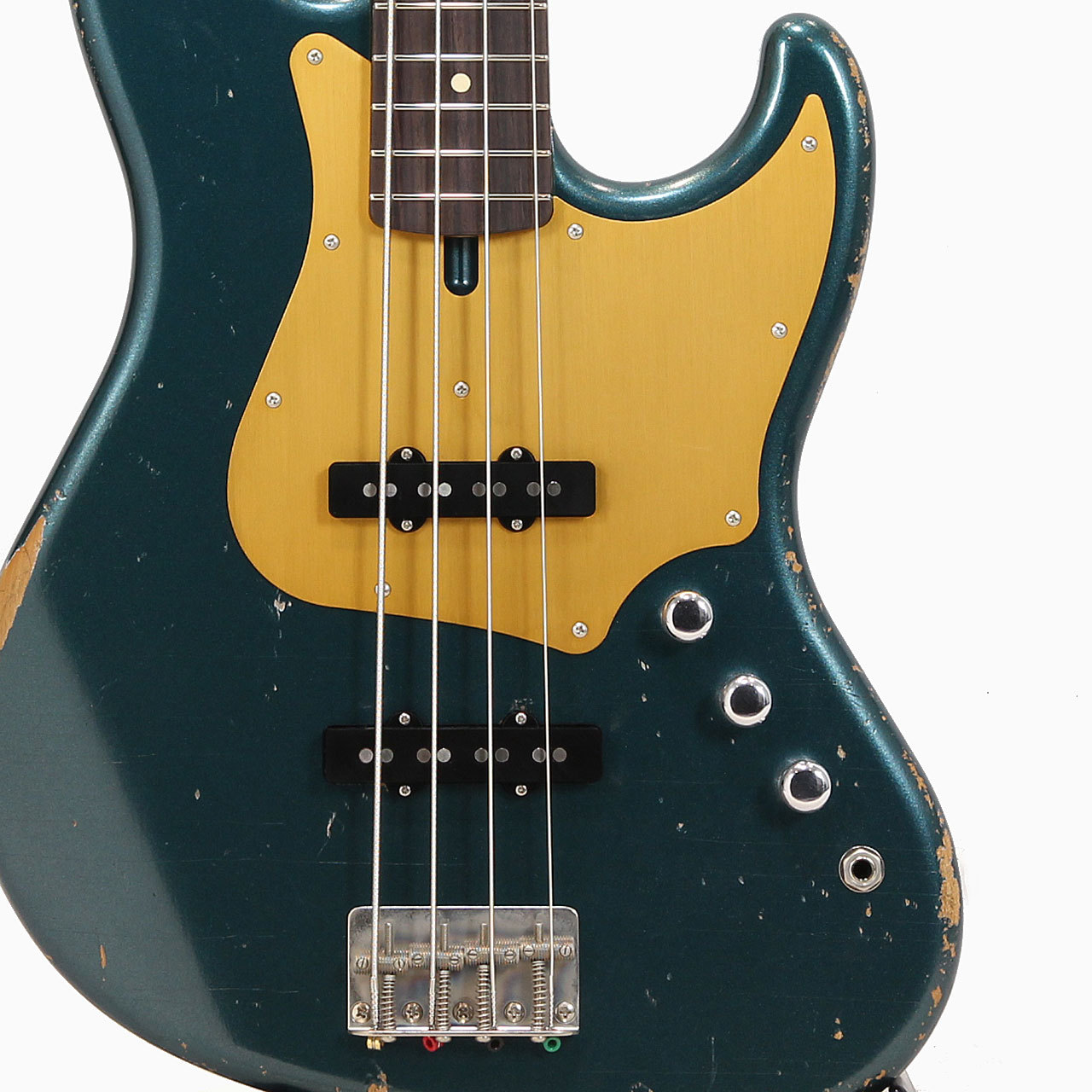 Tsubasa Guitar Workshop The Hopper Alder/R Gold Anodized Dark Lake