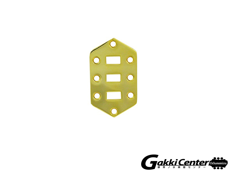 ALLPARTS Gold Switch Plate for Jaguar/6511