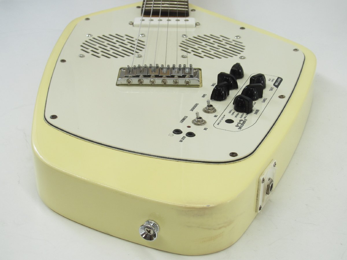 VOX APACHE-2 アンプ&リズムボックス内蔵ギター ファントム VOX APACHE-2 Phantom Guitar Vintage White Built-in Speaker