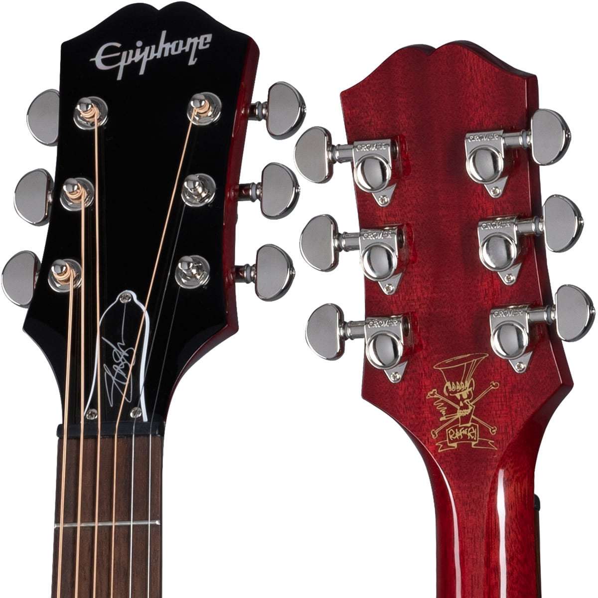 エビフォン　ギター Epiphone エピフォン Slash J-45 - Vermillion Burst