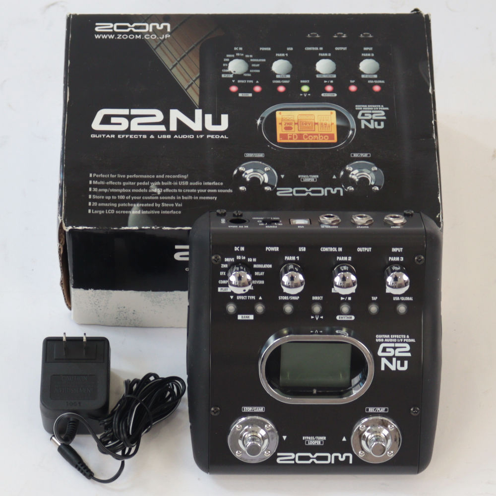 ZOOM 【中古】マルチエフェクター ZOOM G2Nu ギターエフェクター