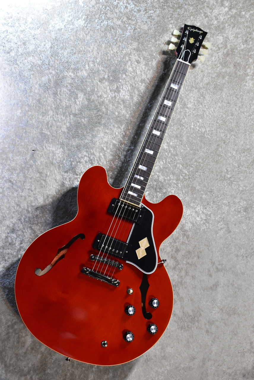 Epiphone 1962 ES-335 Block Inlay Sixties Cherry #26031510455【3.62