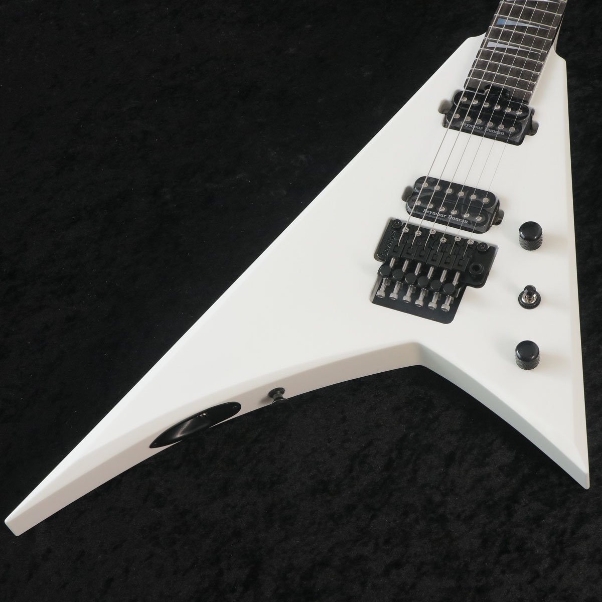 Jackson USA American Series Rhoads RR24 Ebony Fingerboard Snow