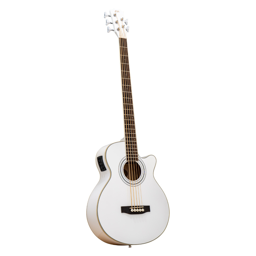 ELK ACOBE 5 White Sparkle 5弦エレクトリックアコースティックベース