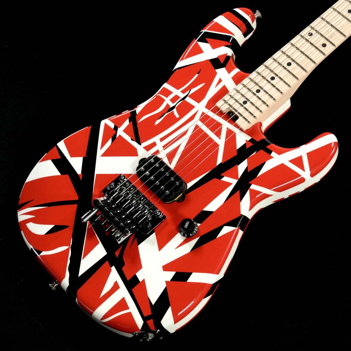 EVH Striped Series Red with Black Stripes【渋谷店】（新品/送料無料