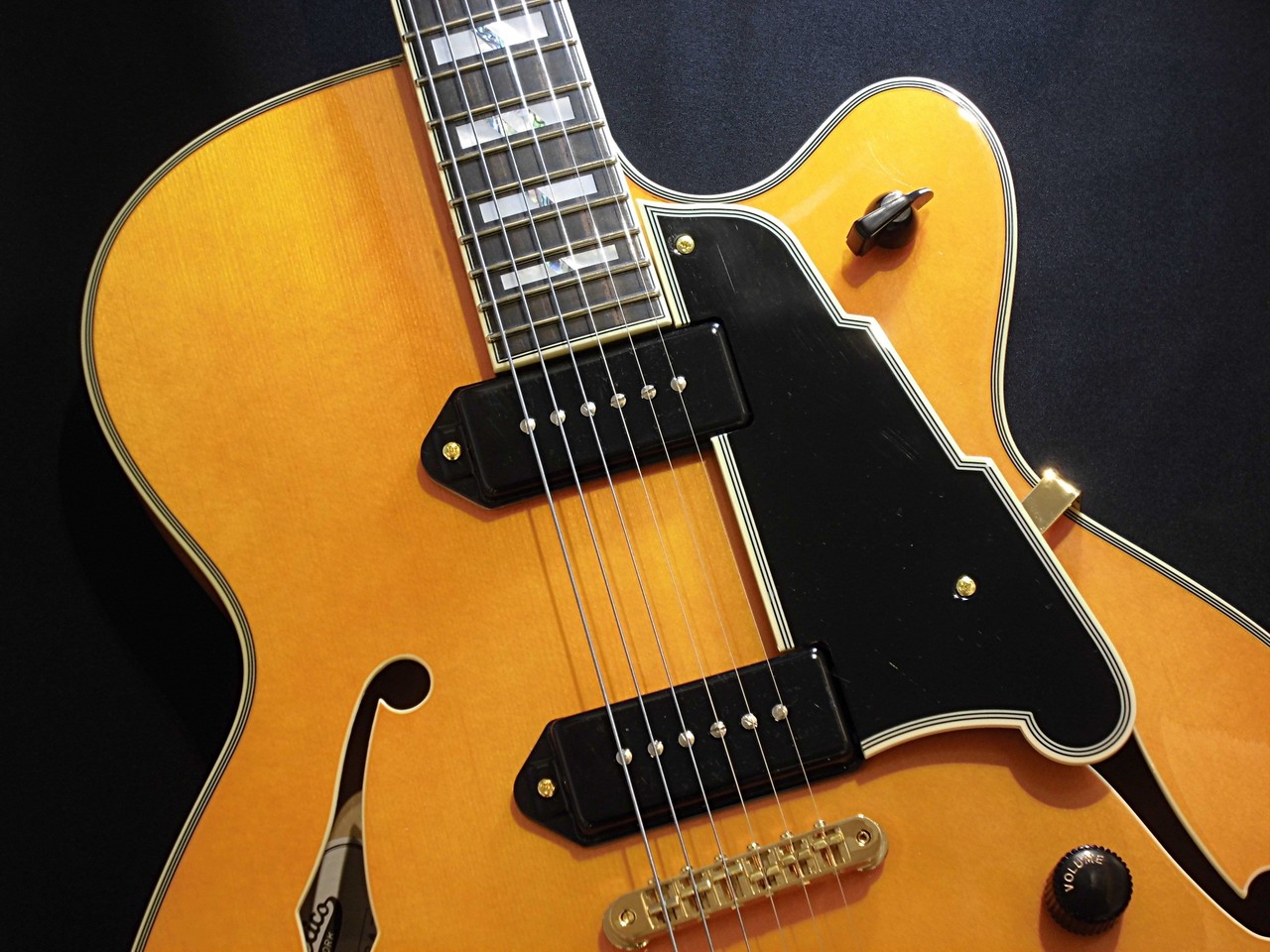 ★D'Angelico EXCEL 59 ヴィンテージナチュラル フルアコ美品！ D'Angelico Excel 59 Vintage Natural エレキギター(ディアン