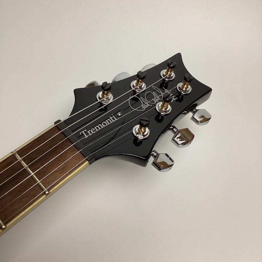 シリアルシール付 PRS SE Tremonti Standard Black（ロックペグ交換