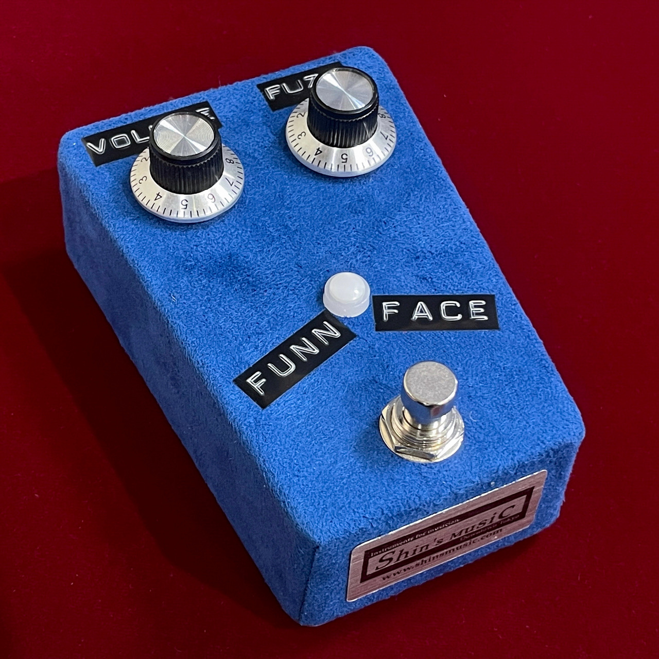 Shin's Music FUNN FACE FUZZ / Blue Suede 【シリコン