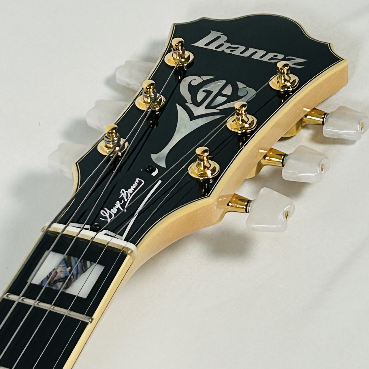 激レアカラー‼️IbanezGB10SE-BSジョージベンソンシグネイチャーモデル Ibanez 【ジョージ・ベンソンシグネイチャーモデル!!】【日本製