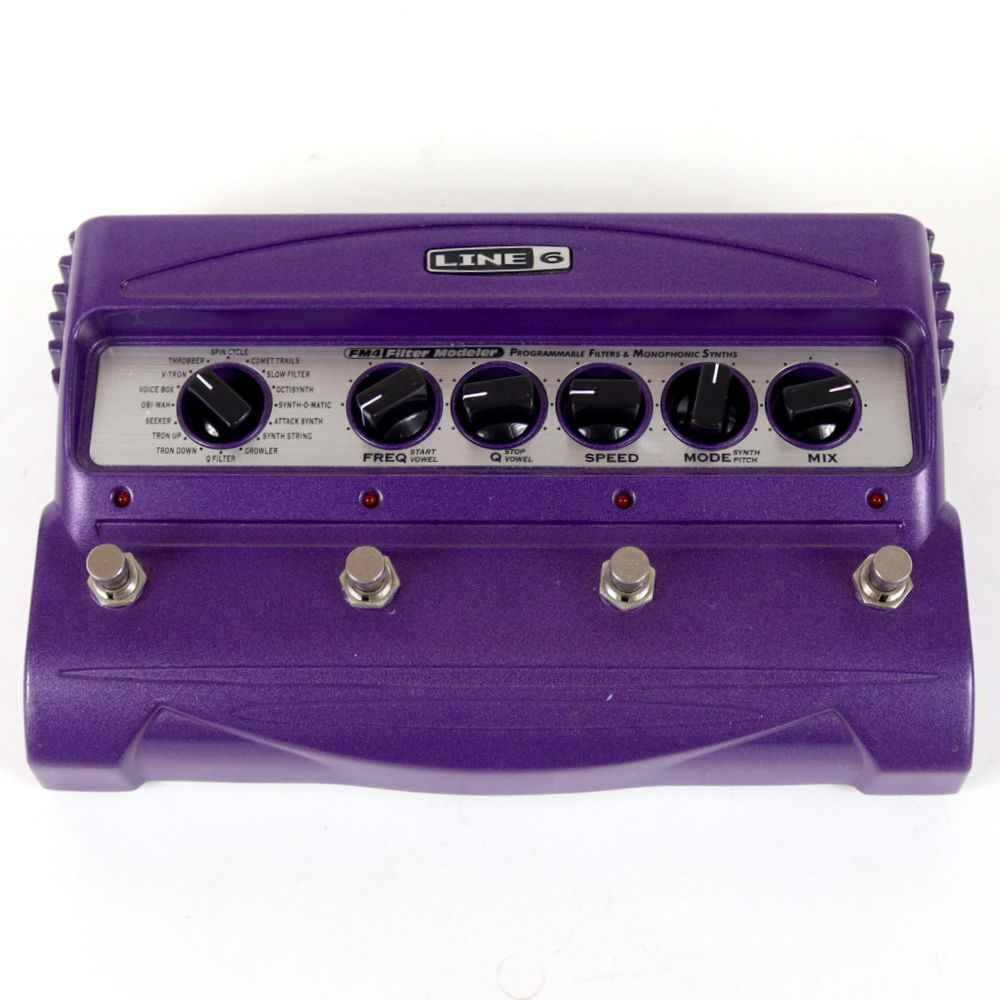 Line 6 FM4 - 16種類のフィルター系エフェクトを内蔵した