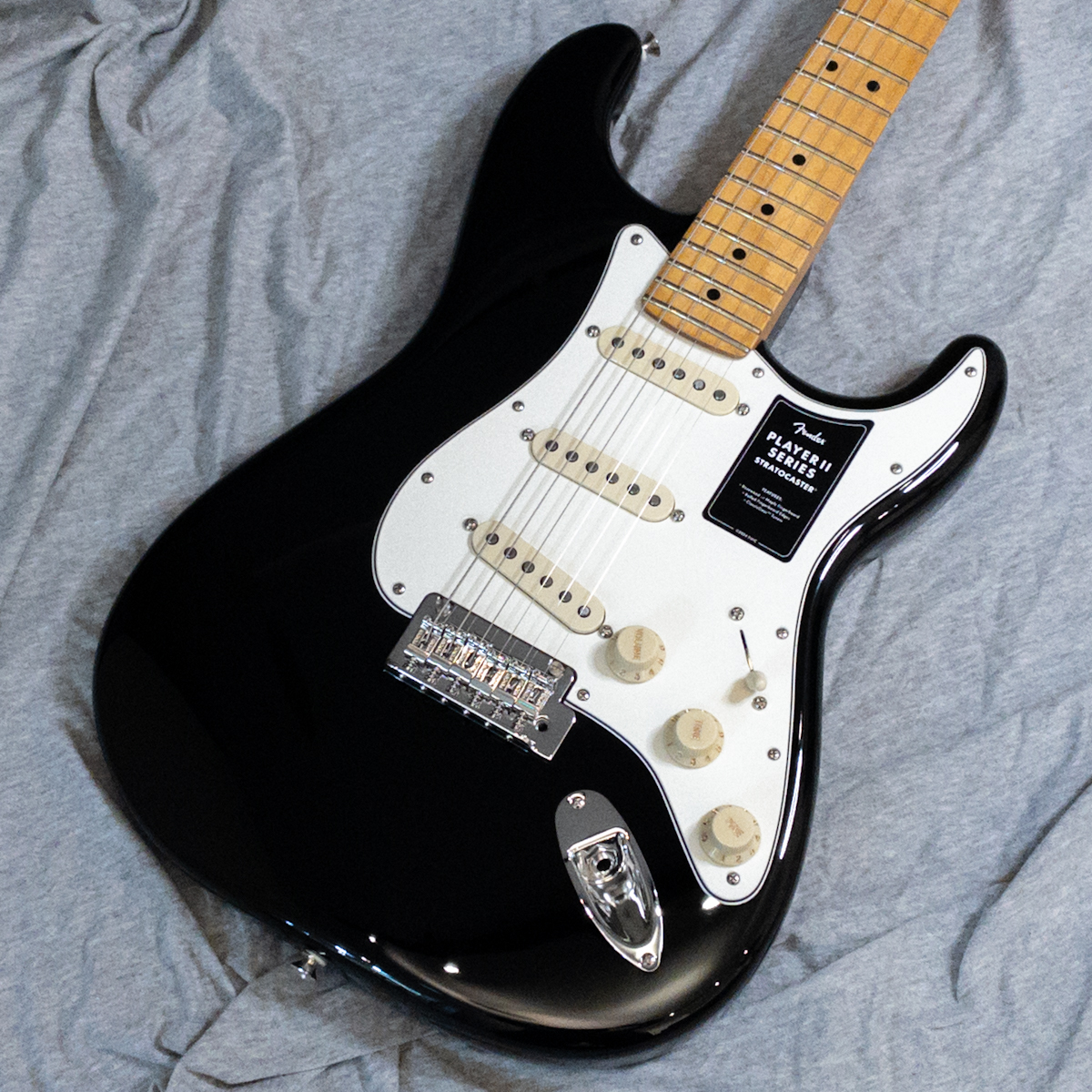 Fender Player II Stratocaster MN BLK (Black)（新品特価）【楽器検索