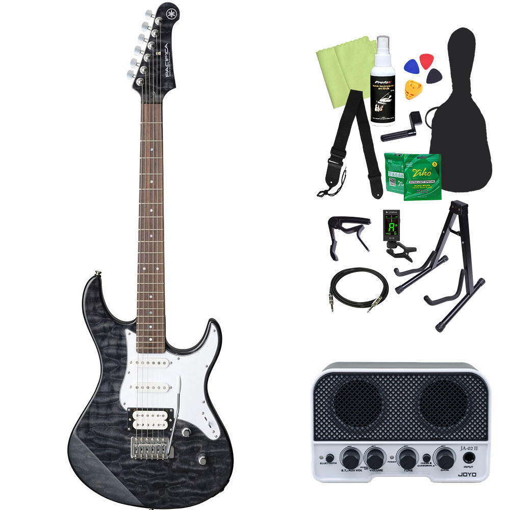 YAMAHA PACIFICA212VQM 初心者セット 【Bluetooth搭載アンプ付き】 TBL