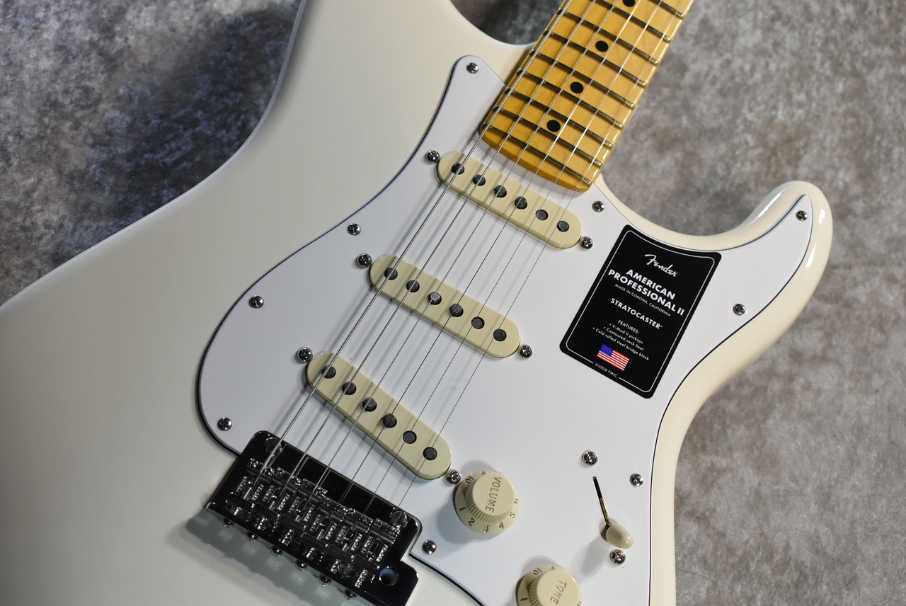 Fender AMERICAN PROFESSIONAL II STRATOCASTER MOD Olympic White