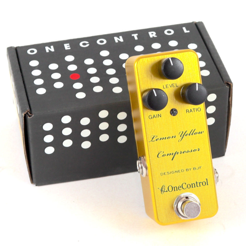 one control lemon yellow compressor 旧モデル ONE CONTROL 【中古】 エフェクター One Control LEMON YELLOW