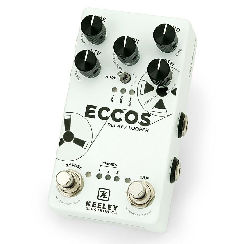 Keeley ECCOS V2 DELAY/LOOPER（キーリー）テープエコー