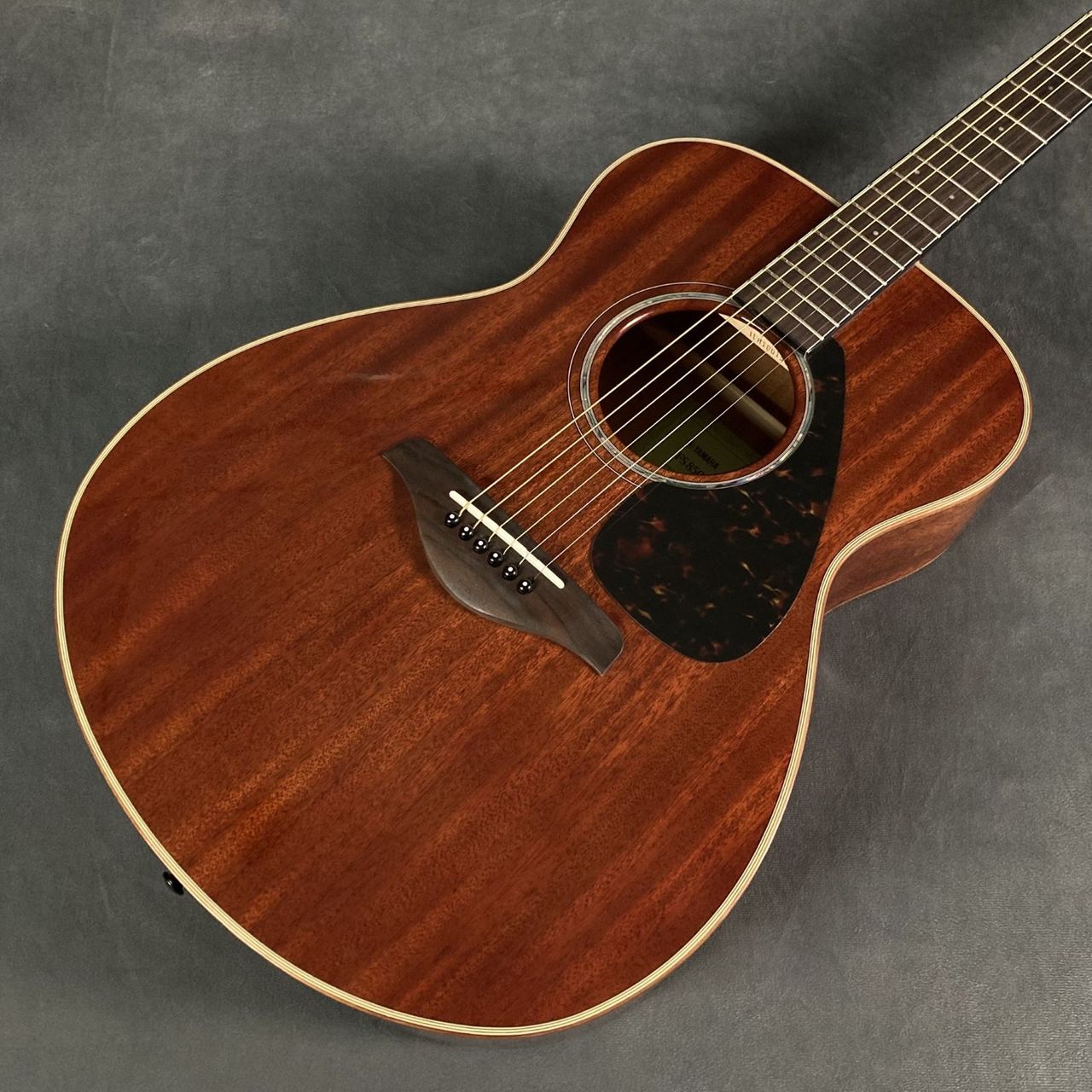 YAMAHA FS850　単板トップ　オールマホガニー　ケース　チューナー等付属 YAMAHA FS850 単板トップ オールマホガニー ケース チューナー等