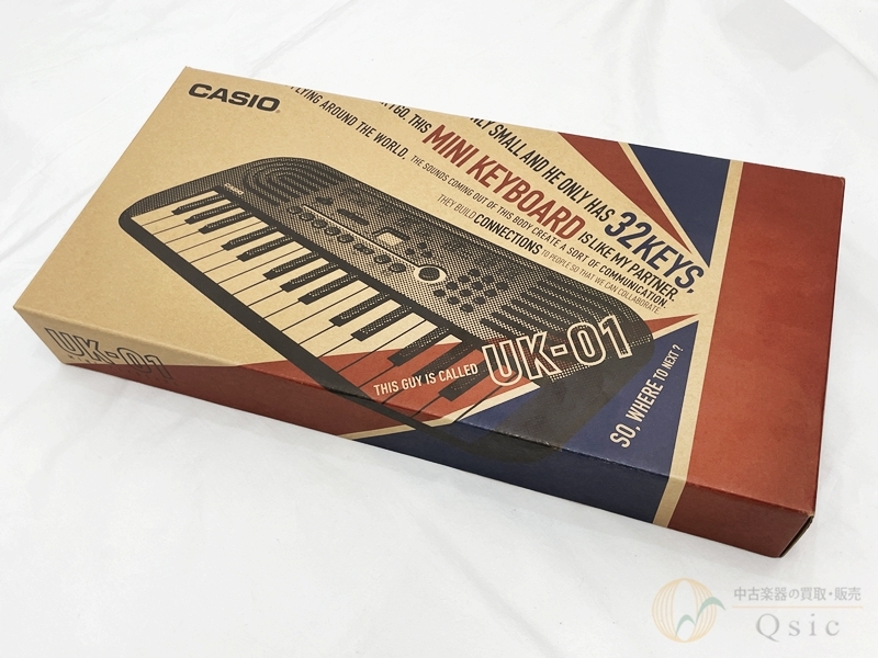 Casio UK-01 Mini keyboard [UMO09]【梅田店在庫】（中古）【楽器検索