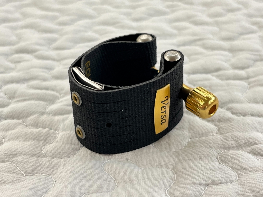 ROVNER VERSA V-1RL アルトサックスリガチャー【中古】【サックス専門