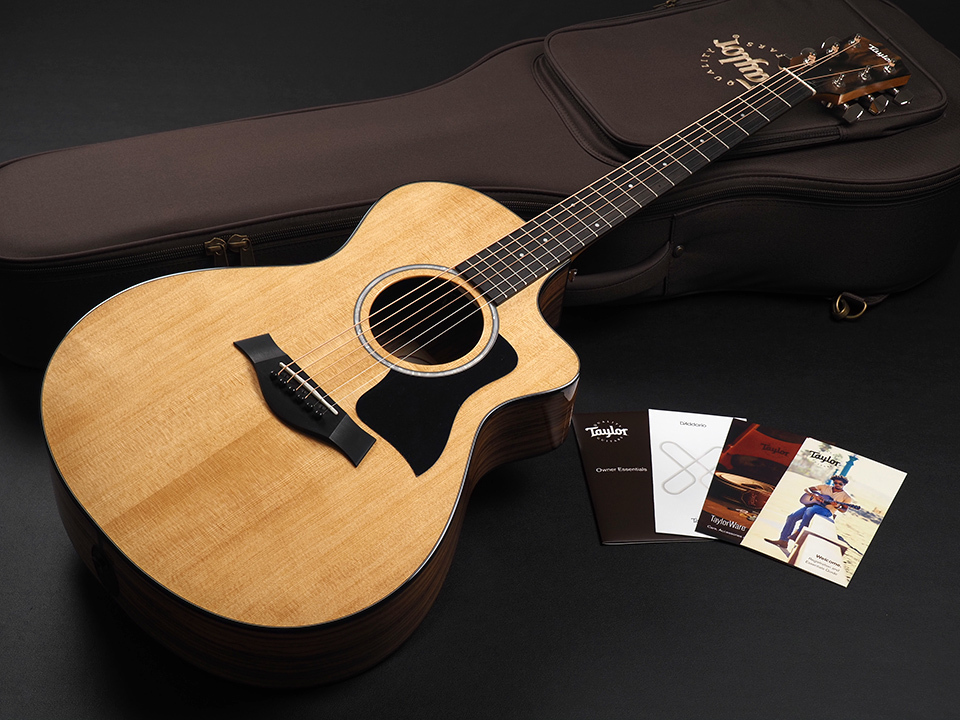 【Taylor】210ce-Gloss NAT（エレアコ）＋専用セミハードケース Taylor 210ce ソフトハードケース・新品弦付き Taylor 210