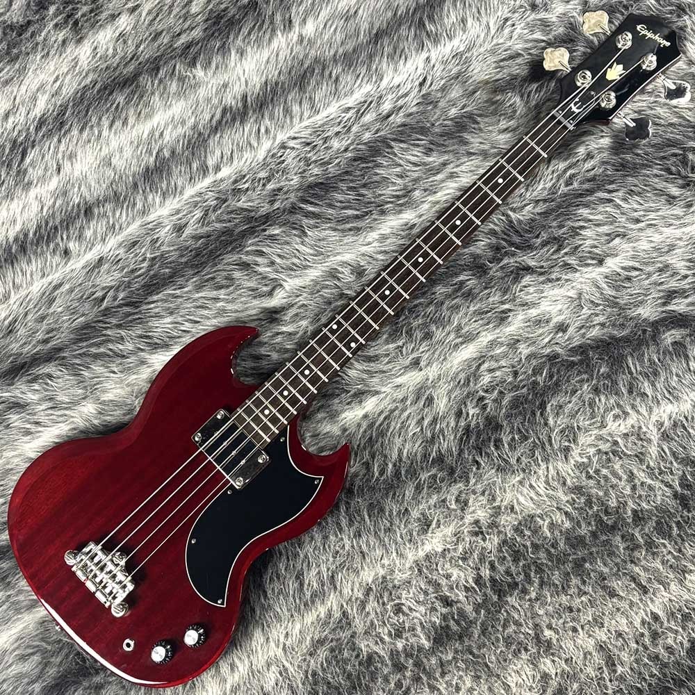 ベース Epiphone SG E1 Epiphone SG E1 Short Scale Bass - Cherry | Long & McQuade