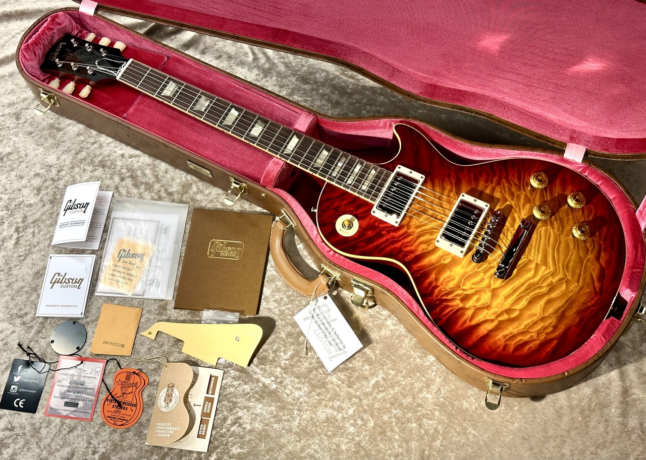 Gibson Custom Shop 1959 Les Paul Standard 3A Quilt Top Factory