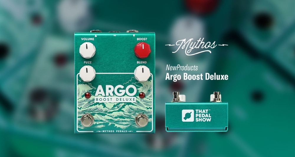 Mythos Pedals Argo Boost Deluxe《オクターブファズ》【オンライン
