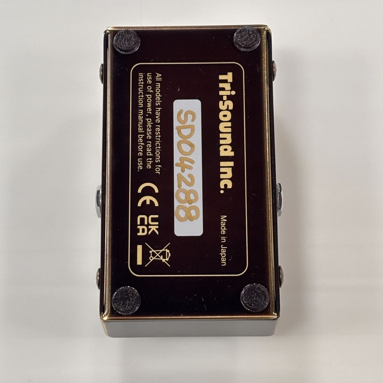 VEMURAM 【ちょい傷お買い得品】SHANKS ODS-1 Brass エフェクター