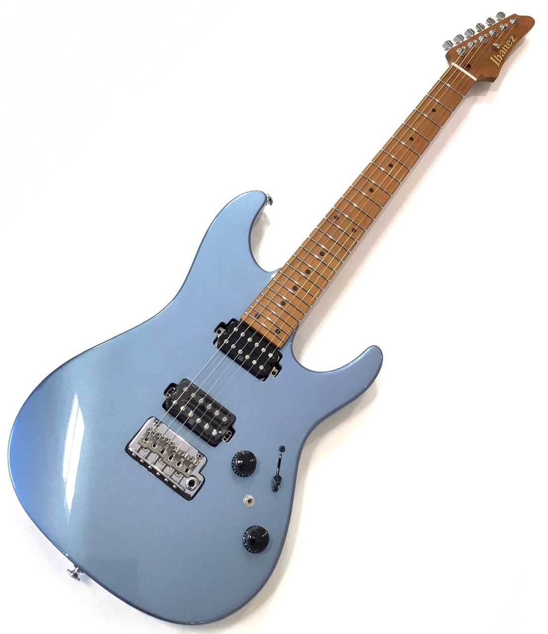 日本製 Ibanez Prestige AZ2402 限定カラー Ibanez Prestige Series AZ2402 Black Flat #F2480020 【日本製