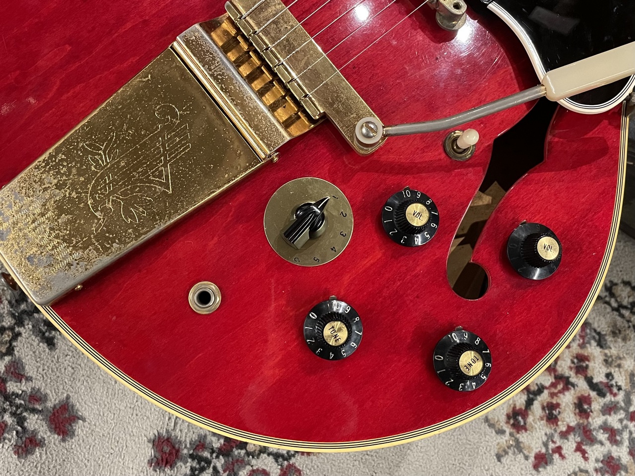 Gibson ES-355TDSV Cherry 【1968-69年製Vintage】 ≒4.28㎏【48回無 