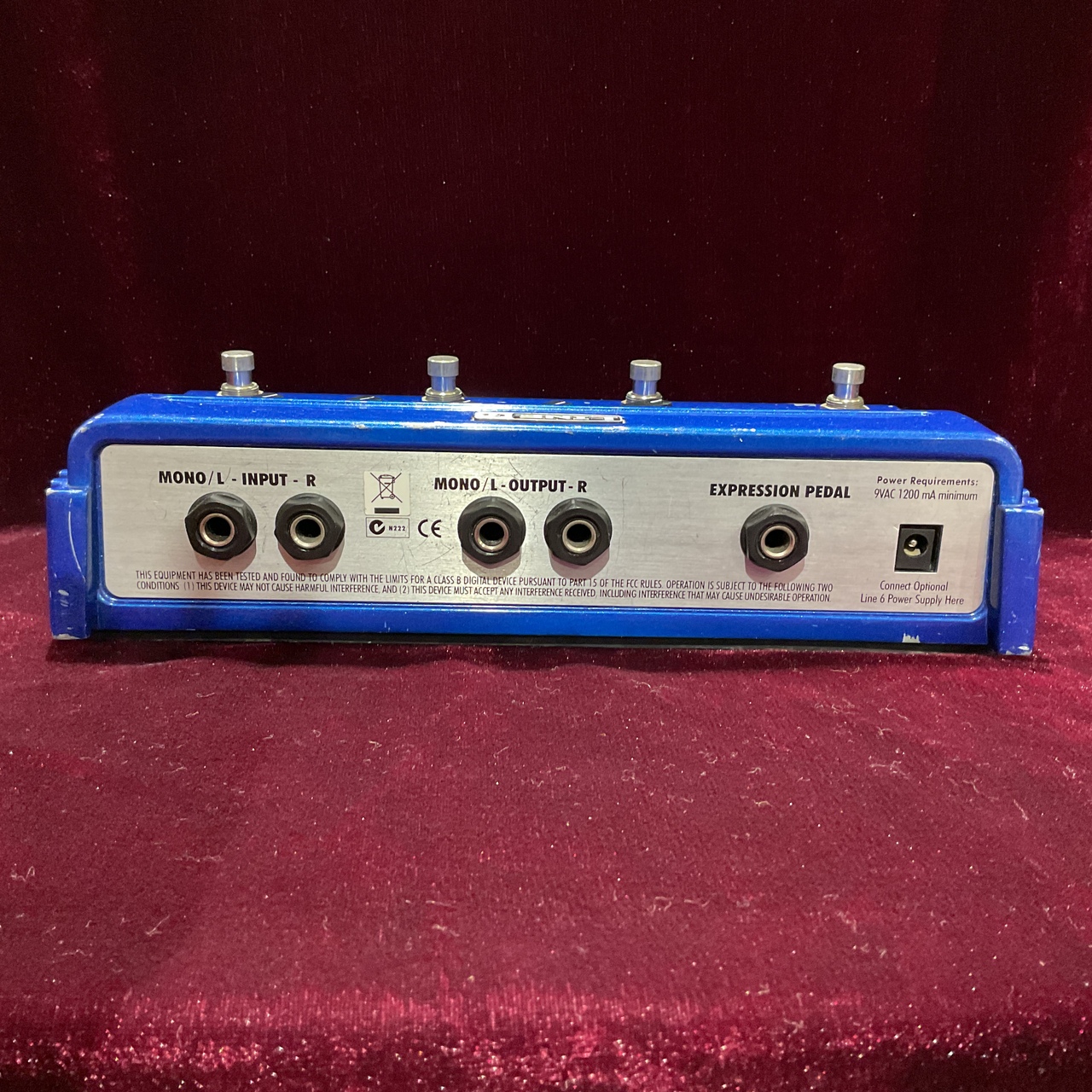 Line 6 MM4 ギターエフェクター LINE 6 【中古】 マルチモジュレーションエフェクター LINE6 MM4