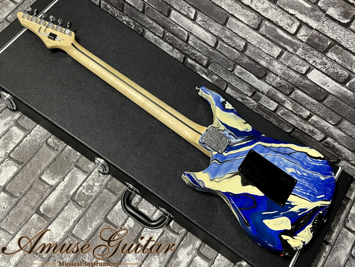 Vigier Guitars VE6-CV1 Excalibur Original Rock Art design / Maple 