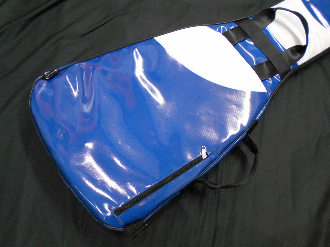 Crea-re Studio Sleeve Bass Case/Blue×White (クレアリ ギターケース