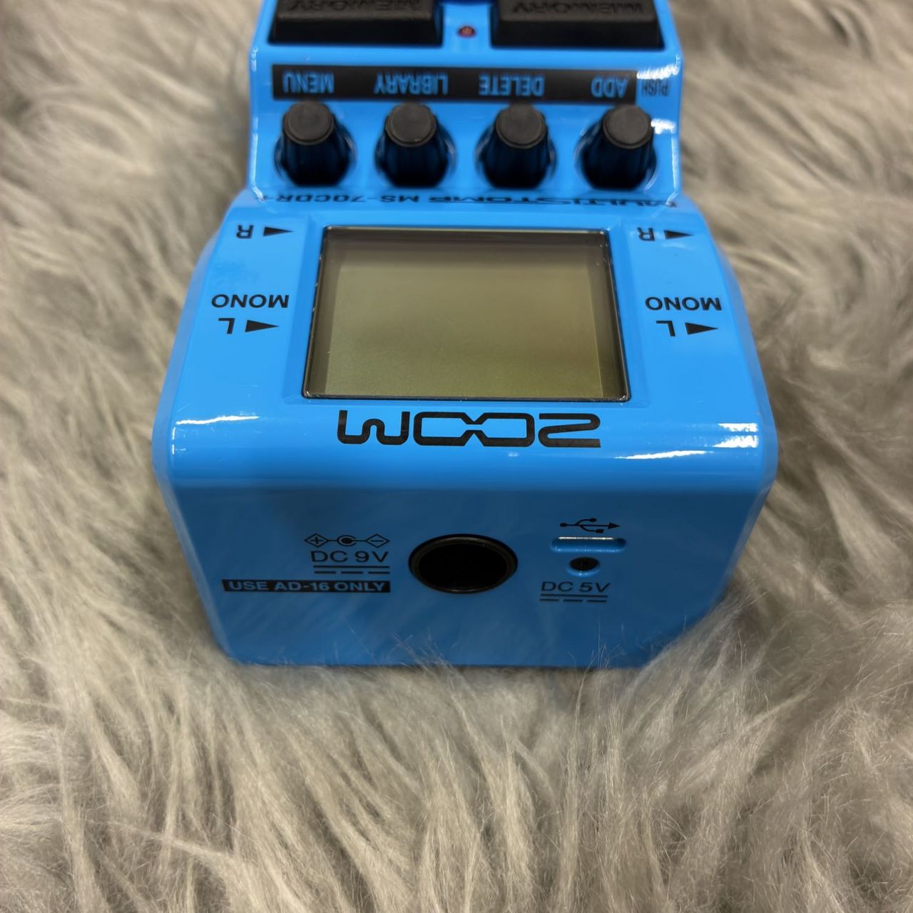ZOOM 【中古】MS-70CDR+ MultiStomp ストンプボックス 空間系