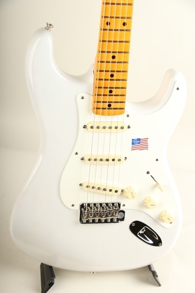 JOHNSON エレキギター レギュラースケール ソフトケース付属 Fender Eric Johnson Stratocaster MN White Blonde【S/N EJ23843