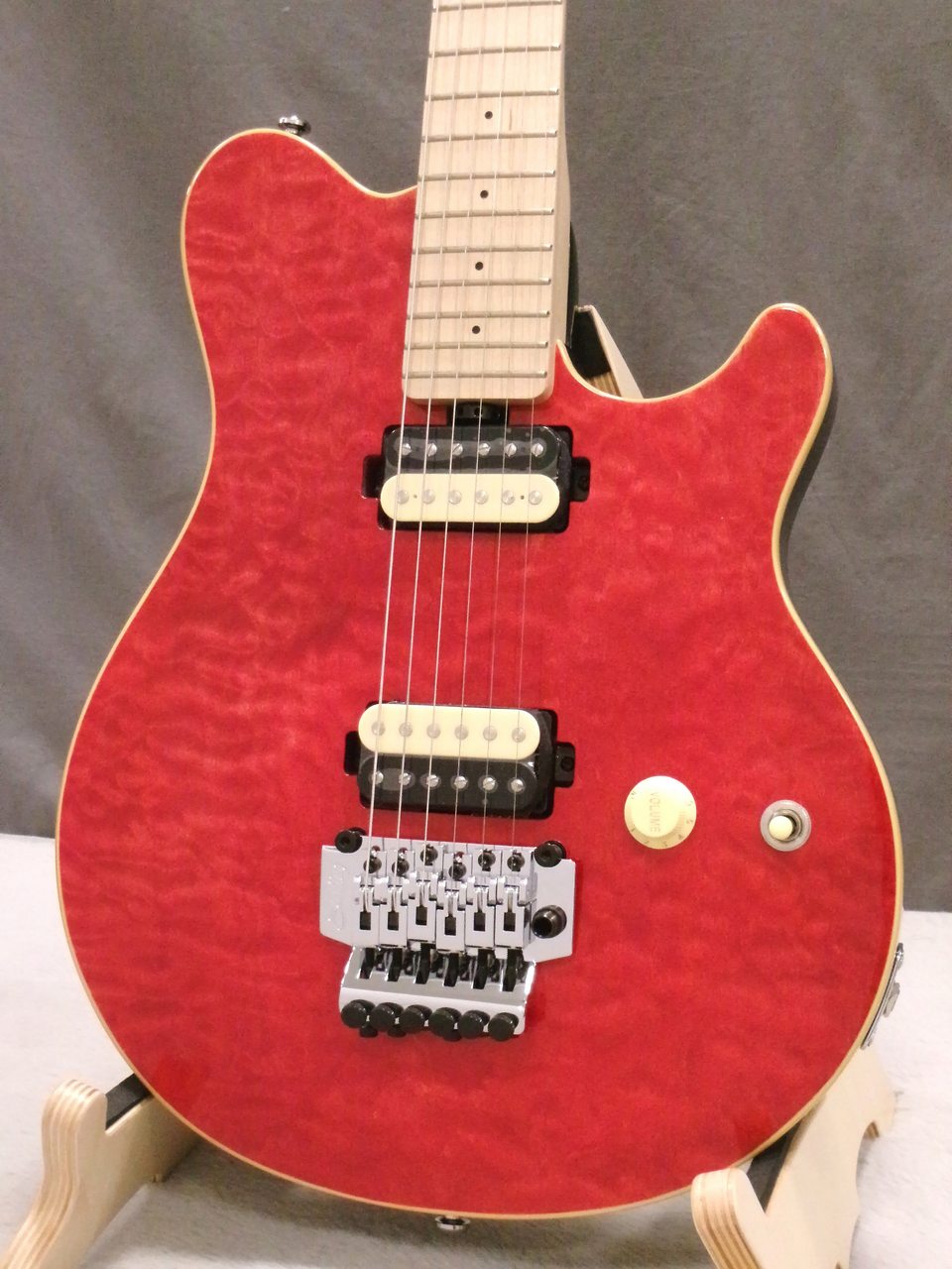 未使用　STERLING by Musicman SBMM AX40-TRD-M Sterling by MUSIC MAN SBMM AX40-TRD-M Trans Red（新品特価）【楽器