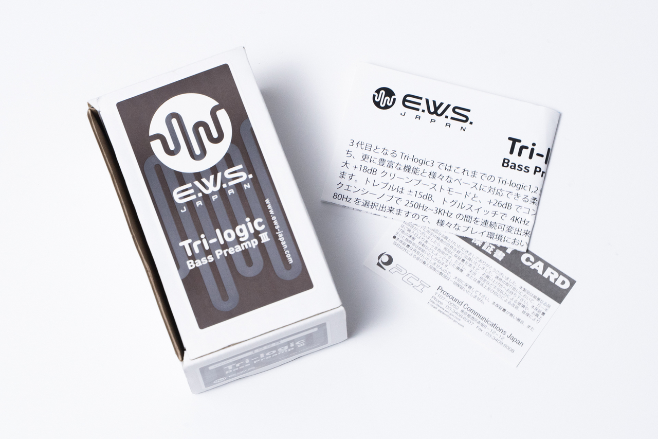 E.W.S. Tri-logic Bass Pre Amp III【GIB横浜】（中古/送料無料