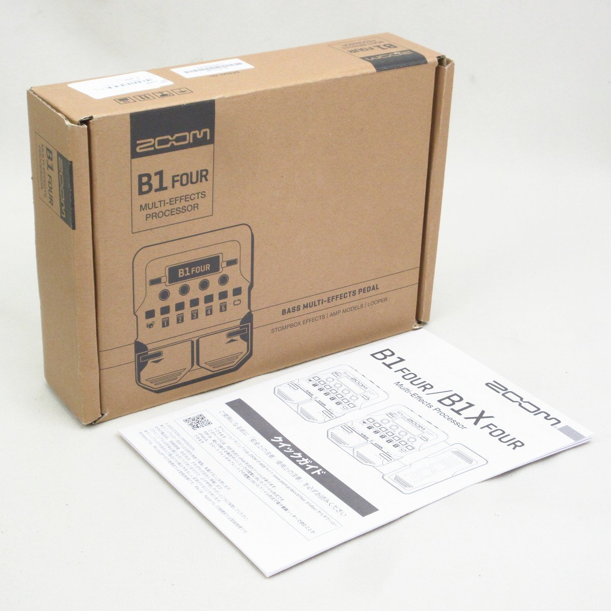 ZOOM B1 Four Bass Multi-Effects Processor ベース用マルチ