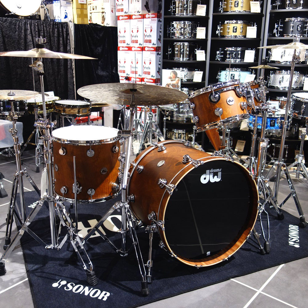 dw Collectors' Series Charry / Mahogany Drum Set HONEY SO-HONY/C ...