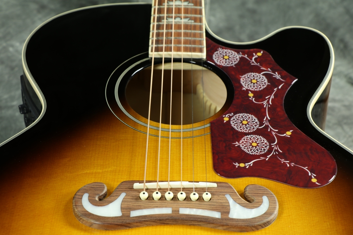 Epiphone J-200EC Studio Vintage Sunburst (EJ-200SCE) エピフォン