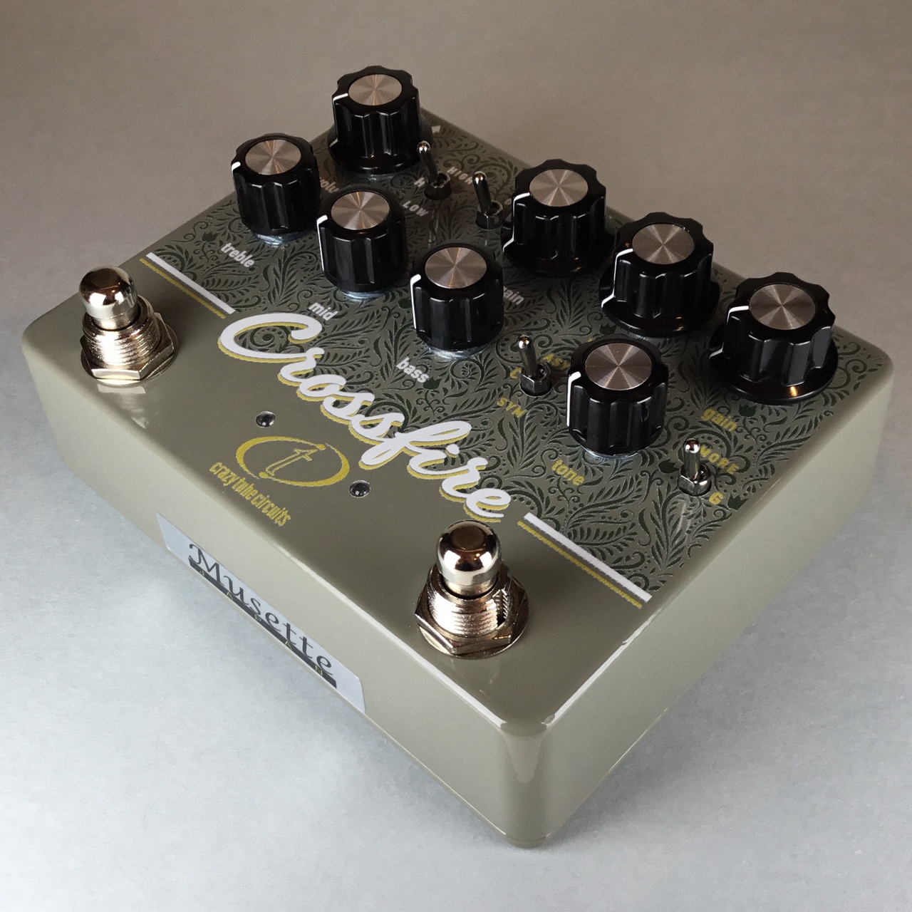 Crazy Tube Circuits Crossfire 2 in 1 Drive Pedal 【S/N:CF23F840