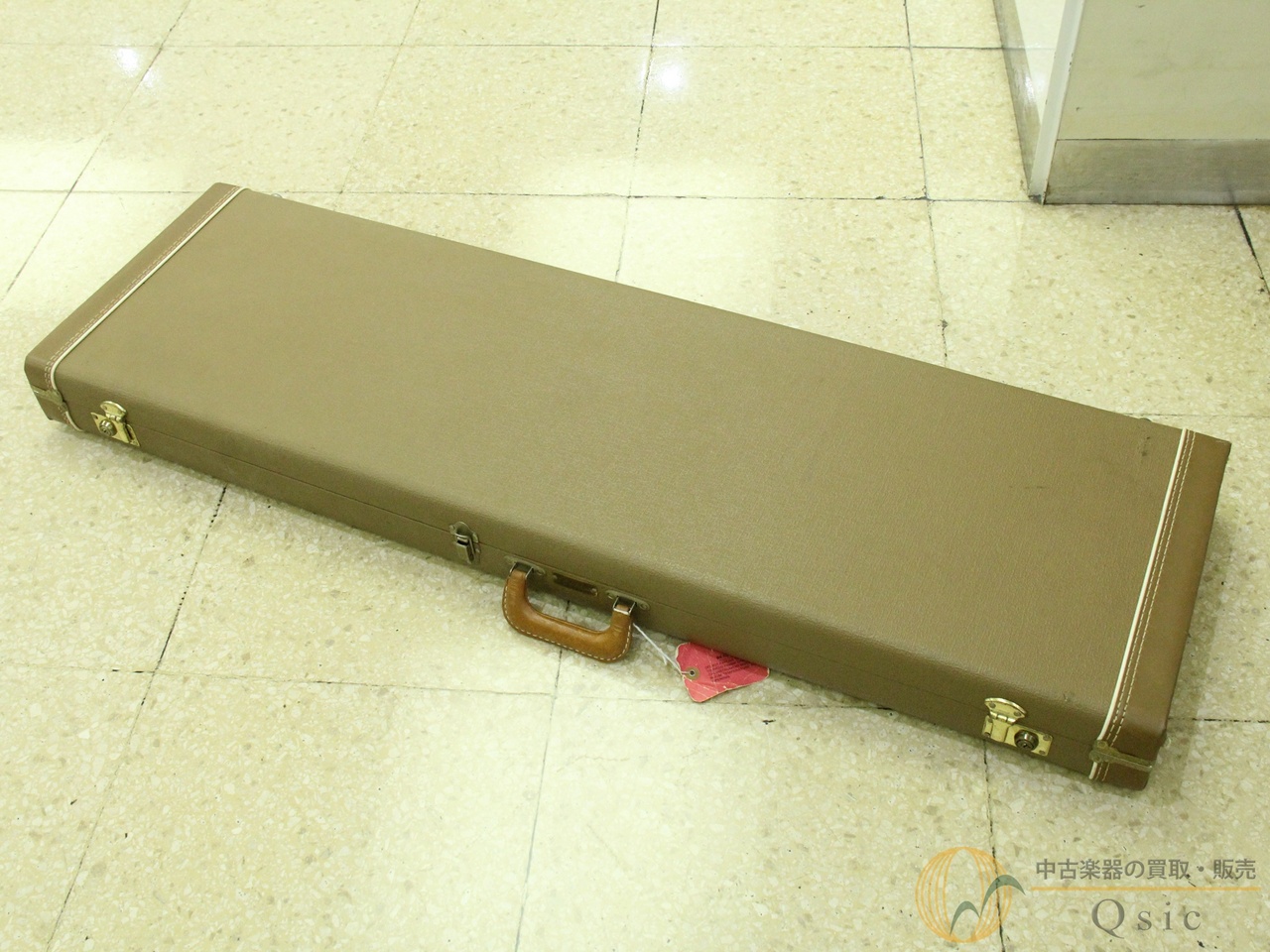 Fender ベース用ハードケース Brown Tolex [MM282]【神戸店在庫